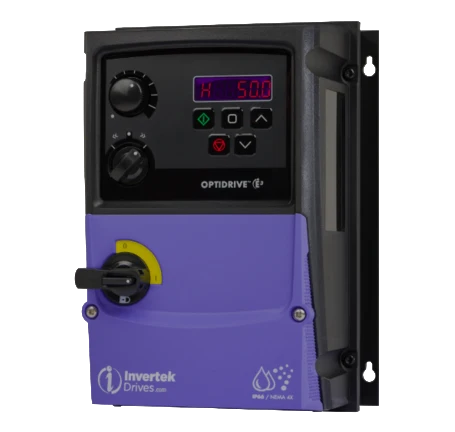 Variador de frecuencia Optidrive E3 AC de Sumitomo Invertek Drives para control de motores industriales